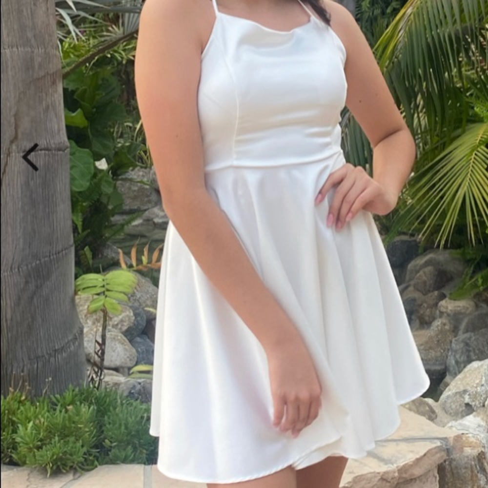 White dress